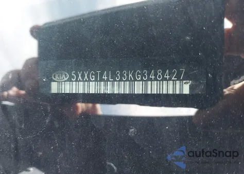 2019 Kia Optima Lx from USA, damaged, VIN 5XXGT4L33KG348427